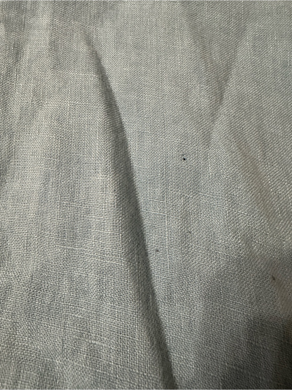 Valentina Naldi Italian Linen Tunic Light Blue - Size 2X - Casual Loose Fit - Picture 10 of 13